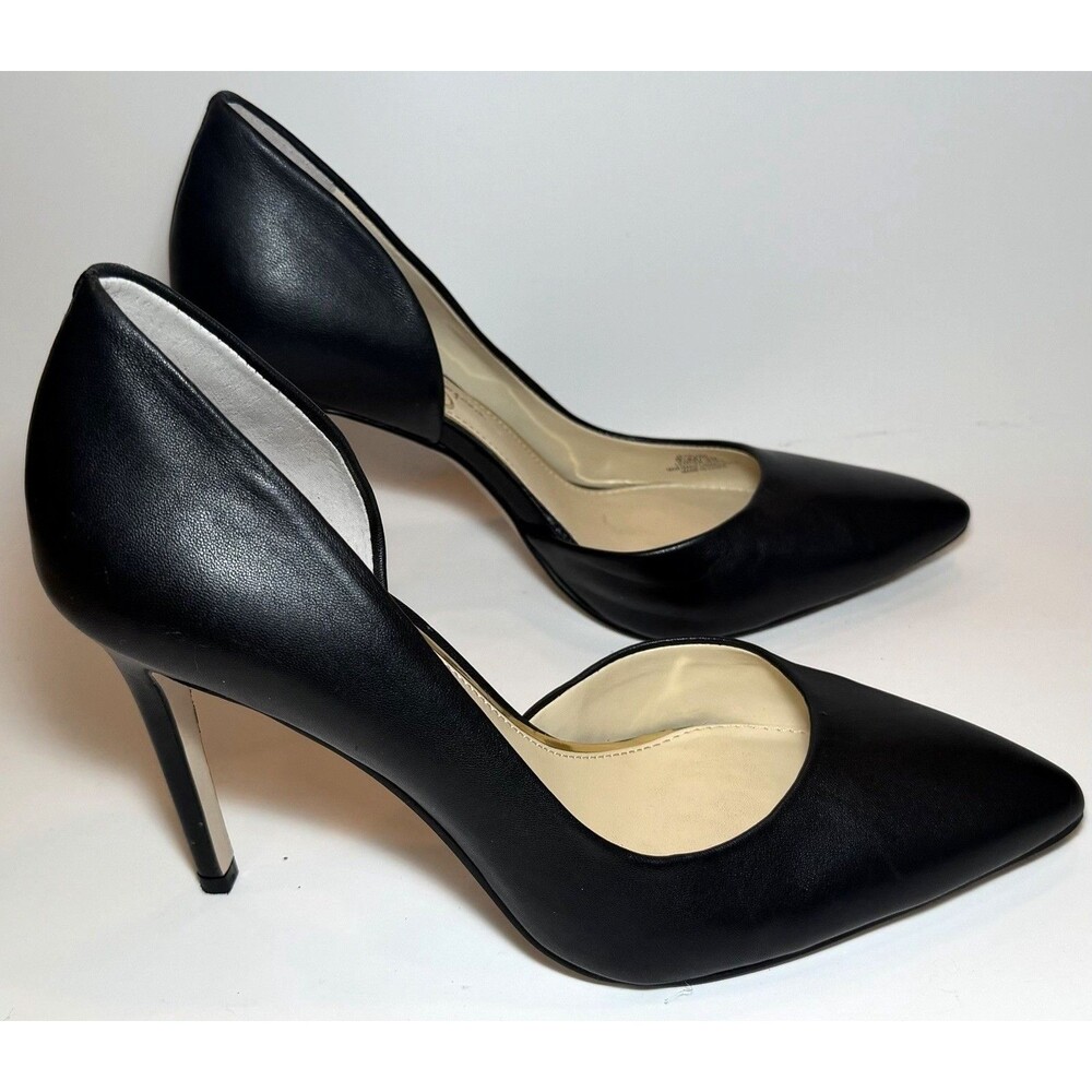 Jessica Simpson Black D’Orsay Pointed Toe Stiletto Pumps Women’s Size 8.5M